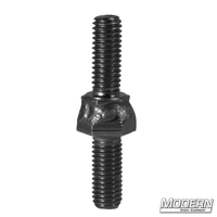 Body starter metric to S.A.E. bolt, 10mm to 3/8-inch, black zinc finish, film grip rigging tool, Modern Studio Equipment.