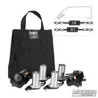 Door Mount Kit for 1-1/4-inch Speed-Rail® - Black Zinc