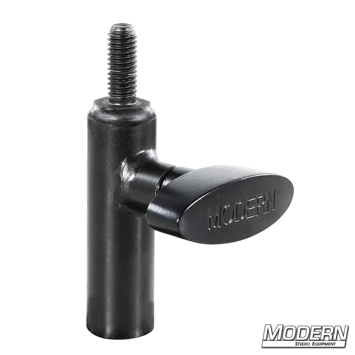 5/8-inch Receiver to 3/8-inch Horizontal Male Thread - Black Zinc