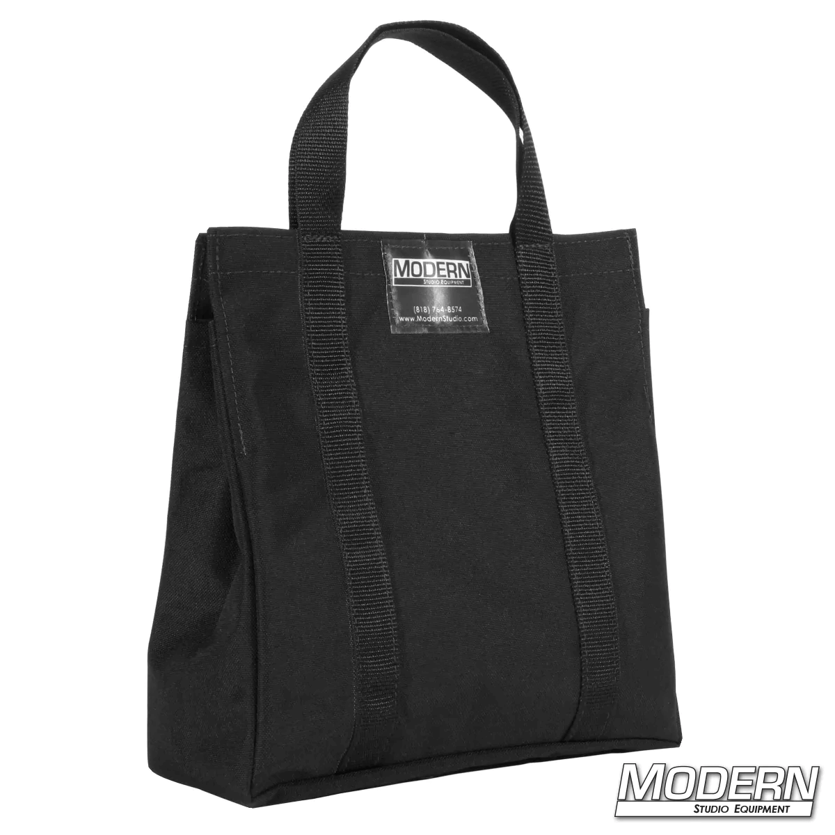 Black Cordura bag for corners and ears with velcro closure for 8'x8' or 12'x12' frame, ideal for film grip rigging