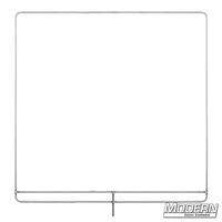 Uncovered stainless frame for flag or cutter, ideal for film, grip, and rigging applications.