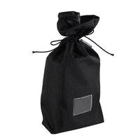 Black rip stop bag for frame socks used in film grip and rigging sets.