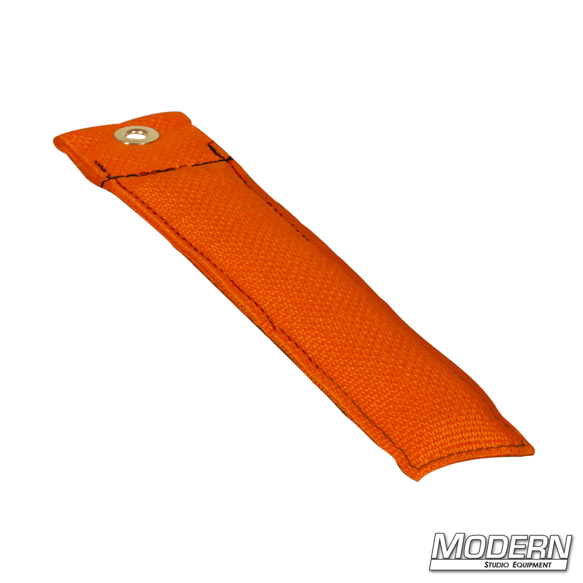 Modern 4" orange Cordura marker for film grip and rigging.