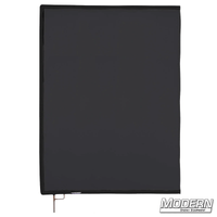 Black Artificial 1/4 Stop Silk Scrim on 304 Military-Grade Stainless Frame for Film Grip and Rigging.