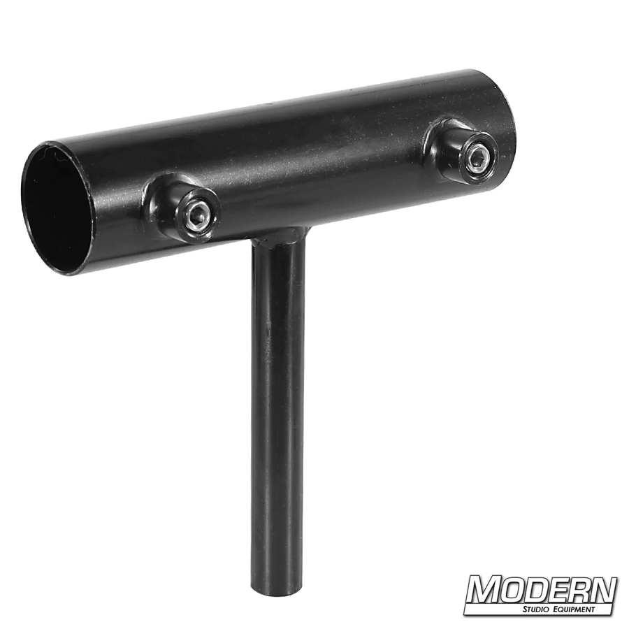 5/8-inch Pin for 1-inch Round Pipe - Black Zinc with Set Screws