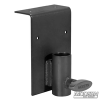 Set Wall Bracket Nail on Plate - Black Zinc