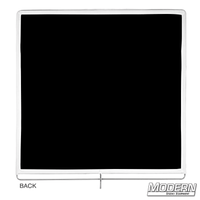 36-inch x 36-inch Ultrabounce®, black side showing, used for negative fill in film grip and rigging applications.