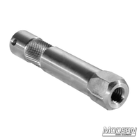 3-inch Aluminum Baby Pin with 3/8-inch Female Thread