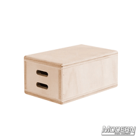 Micro Apple Box miniature replica for film grip and rigging, dimensions 4" x 2.4" x 1.8", novelty gift.