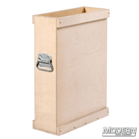 Wooden Scrim and Flag Box with handles for film grip and rigging equipment storage.