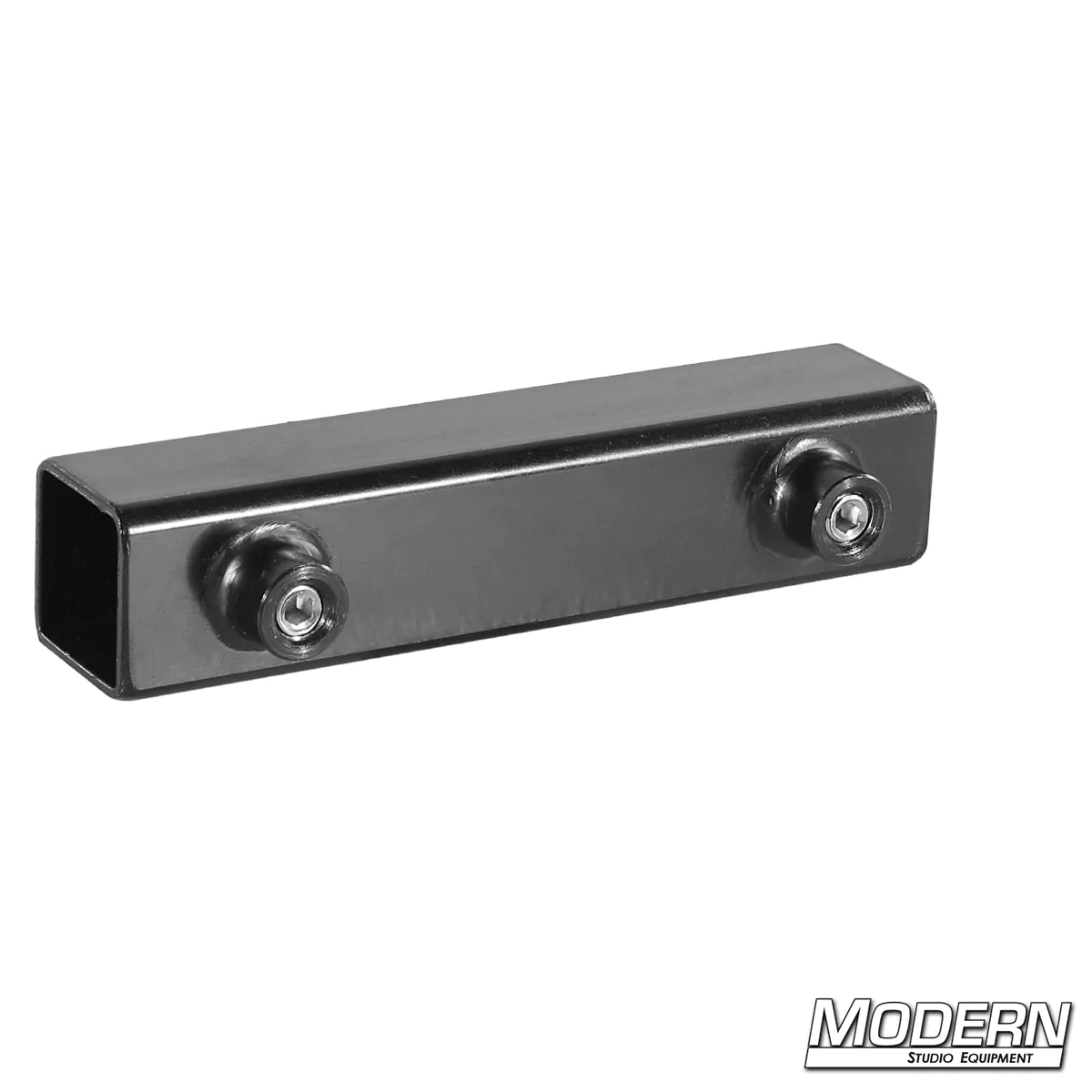Sleeve for 1-inch Square Tube - Black Zinc with Set Screws
