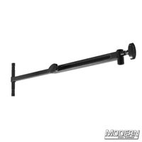 Telescoping Baby Offset Arm with Black Zinc Finish for Film Rigging and Grip Equipment