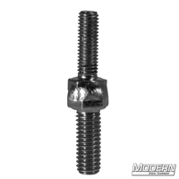 Body starter metric to S.A.E. black zinc bolt, 8mm to 3/8-inch for film grip rigging use, from Modern Studio Equipment.