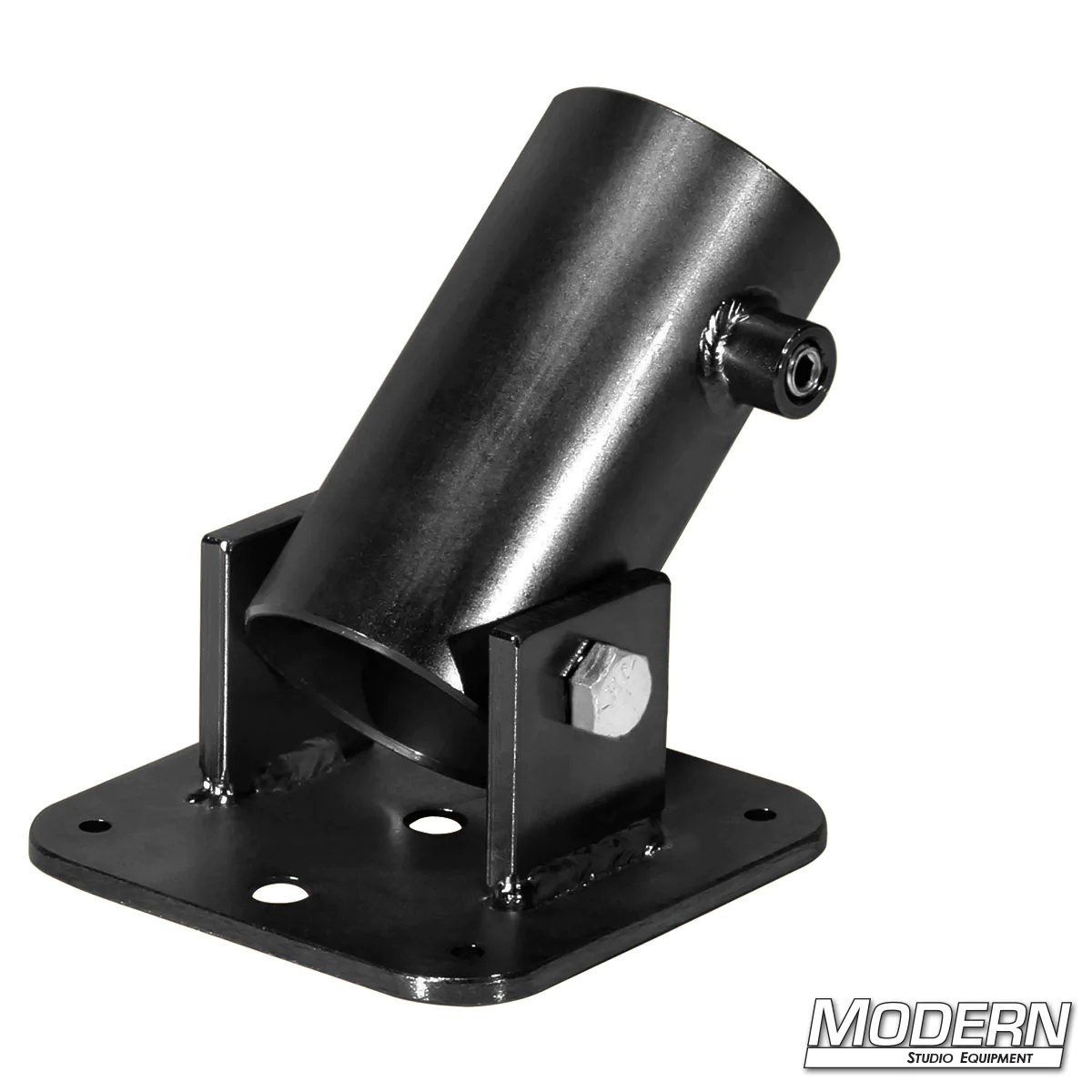Pipe Rocker Receiver for 1-1/4-inch Speed-Rail® - Black Zinc with Set Screw