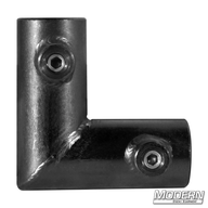 Pipe Frame Corner for 3/4-inch Round - Black Zinc