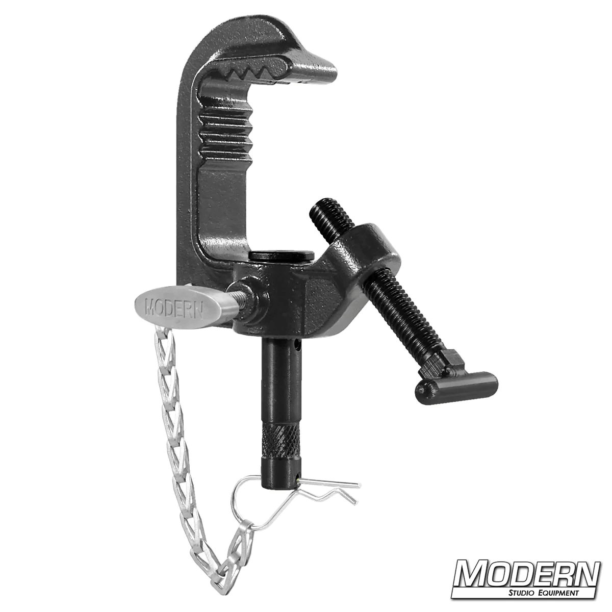 Baby Pipe Hanger Clamp - Black Zinc