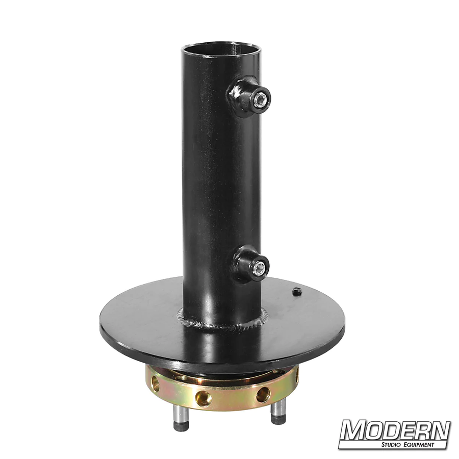 Mitchell to 1-1/4-inch Adapter - Black Zinc with Set Screws