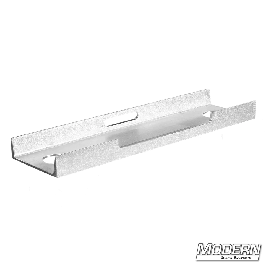 Aluminum channel for skateboard dolly used in film grip rigging