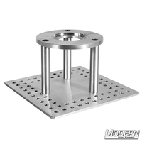 Mitchell Hi-Hat with 12"x12" aluminum cheese plate and 6" riser posts for film grip and rigging by Modern Studio Equipment