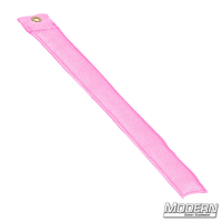 12-inch pink Modern marker made of durable Cordura 1000 for film grip and rigging, designed to stay in position on any surface.