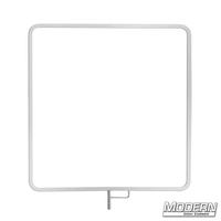 Aluminum flat gel frame for film grip and rigging