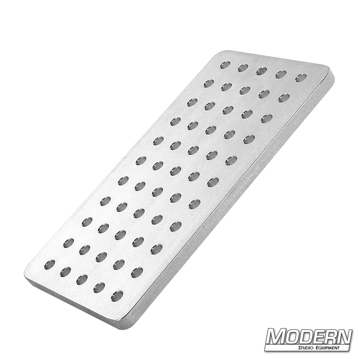 Aluminum cheese plate 6"x11.5"x0.5" for film grip and rigging equipment, Modern Studio Equipment.