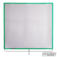 40-inch x 40-inch black single scrim for film grip and rigging applications.