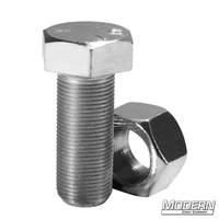 1-inch bolt and nut for film grip and rigging equipment with Mitchell Washer compatibility.