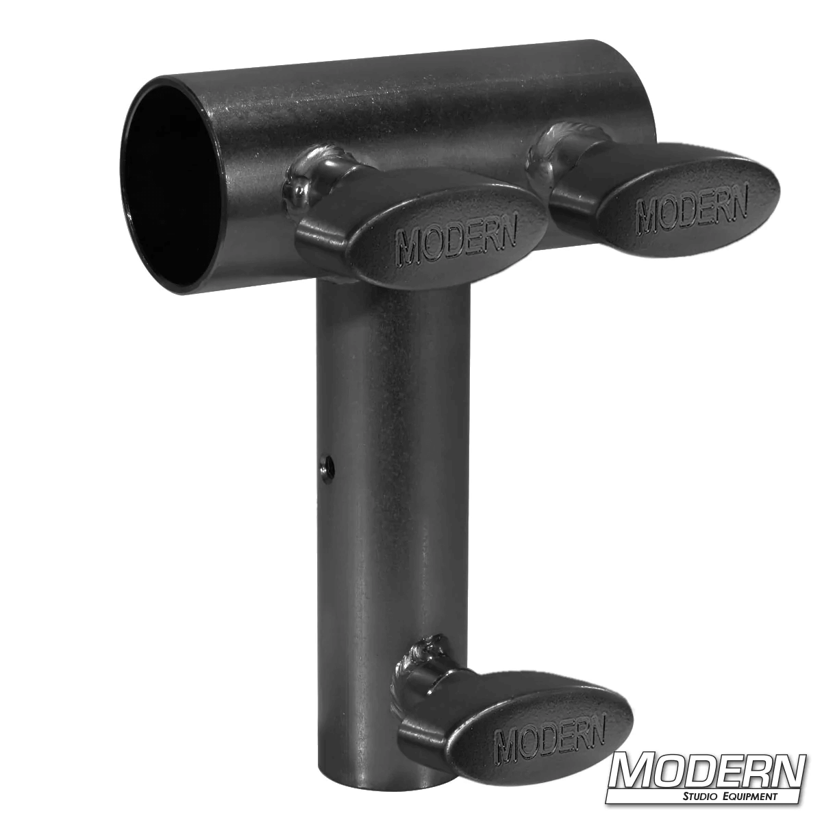 Slider with Junior Female for 1-1/4-inch Speed-Rail® - Black Zinc with T-Handles