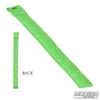 Modern 12-inch green marker for film grip and rigging, made of durable Cordura 1000, ideal for marking positions on any surface.