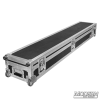 Rolling case for camera slider, ideal for film grip and rigging equipment.